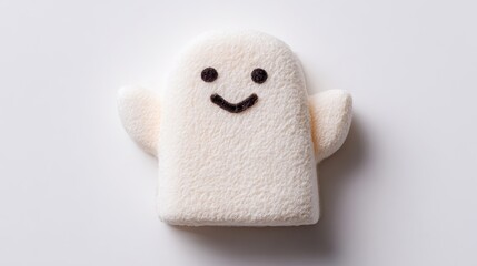 ハロウィンのおばけのマシュマロ