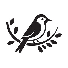 Simple Wildlife Symbol for Branding and Design