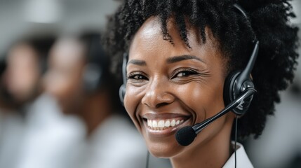 Customer service excellence call center interaction urban office portrait photography professional environment engaging viewpoint