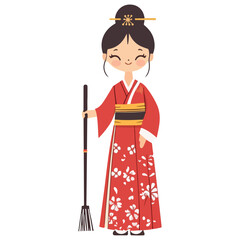 spring cleaning, new year, vector, transparent background, festival, asia, cleanliness, culture, cleaner, cleaning, work, housework, clean, worker, job, home, working