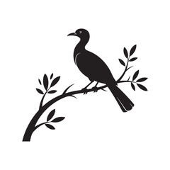 vector illustration of a bird