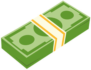 Dollar Money Vector Illustration