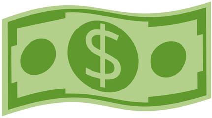 Dollar Money Vector Illustration