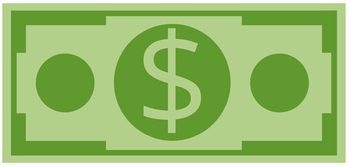 Dollar Money Vector Illustration