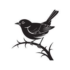 vector illustration of a bird