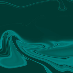 Teal Liquid Marble Texture: Abstract Swirl Background Design