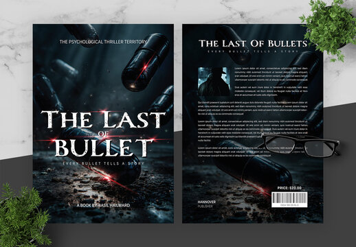 Red And White Thriller Book Cover