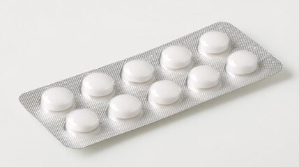 White Tablets of Various Dosage Forms Spilling Out of a Medicine Bottle: A Visual Link to Daily Health Management and Medication Accessibility for Wellness Maintenance