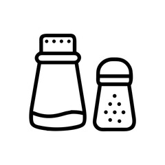 Salt Shaker Seasoning Container Icon For Web And Graphic Design