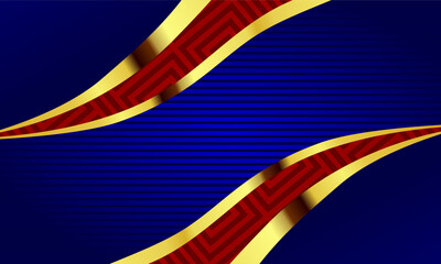 Luxury modern abstract background with elegant golden curves and dark aesthetic design