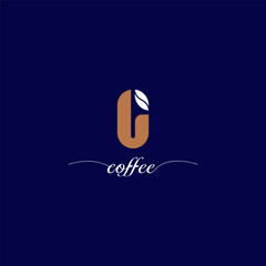 C Coffee modern logo design ideas
