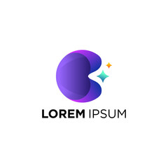 C fun modern logo design ideas