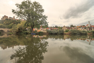 Panorama von Harburg (Schwaben)