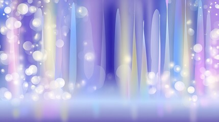 Colorful Abstract Background with Light Bokeh Effects and Gradients