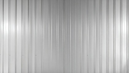 Grey corrugated metal wall