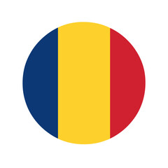 Fototapeta premium Chad flag