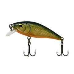 Fishing Lure Isolated on White Background