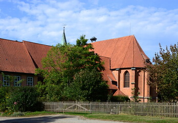 Historical Monastery Isenhagen in Hankensbüttel, Lower Saxony