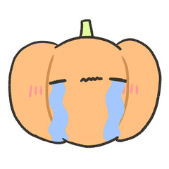 泣くジャックオランタン