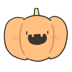 笑顔のジャックオランタン