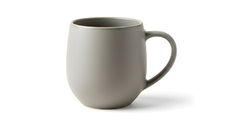 Simple Gray Ceramic Mug for Coffee or Tea – Cangkir Keramik Abu-abu Sederhana untuk Kopi atau Teh