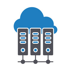 Cloud data, Vector Icon which can easily modify or edit