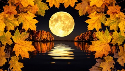autumn leaves of the moon