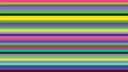 Abstract colorful striped background with horizontal lines for modern design