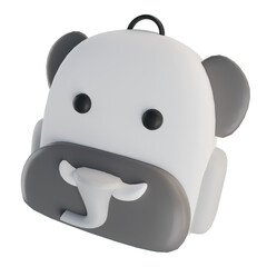 3D cartoon elephant bag with a very adorable design © Fakhrul