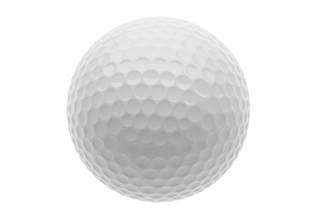 Isolated Golf Ball Pattern Texture Surface Dimples Bumpy Spherical Play Sport Practice