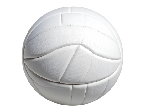 Volleyball ball isolated on white background