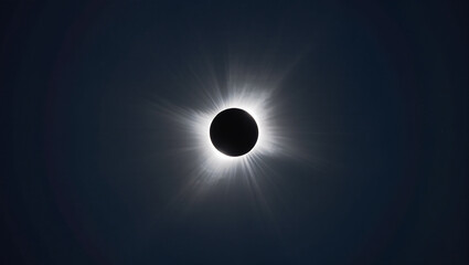 Spectacular Total Solar Eclipse Phenomenon with Diamond Ring Effect Astronomy Image