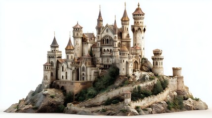 Mont Saint Michel's medieval Norman cathedral and surrounding town are a breathtaking example of Gothic religious architecture in France
