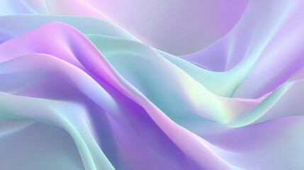 Gentle abstract surface with blended hues of pale mint and lavender, clean seamless gradient composition 