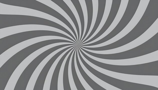 Swirling grey and light grey rays converge at center - Powered by Adobe