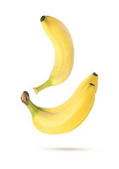 bananas isolated on white background