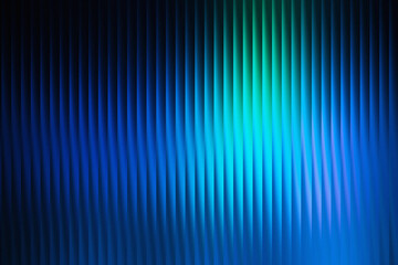 futuristic Blue Glass Effect Stripe Texture Background with Modern Gradient Light, Wave Pattern for Digital Design, Wallpaper and Creative Projects