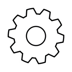 Mechanical gear symbol

Industrial cogwheel design

Engineering machinery icon

Rotating gear outline

Mechanical wheel illustration