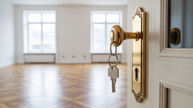 New home key unlocks opportunity, welcoming you to fresh beginnings