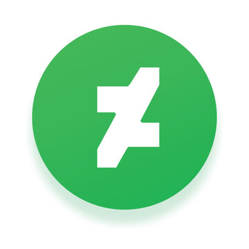 DeviantArt Logo Vector Illustration on Green Background