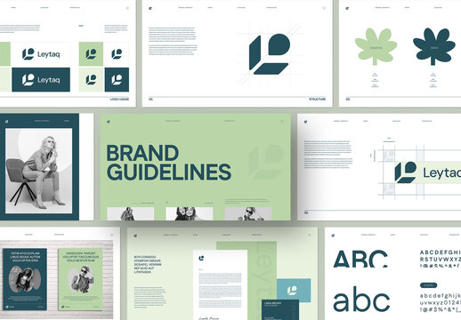 Corporate Brand Guideline Presentation Template