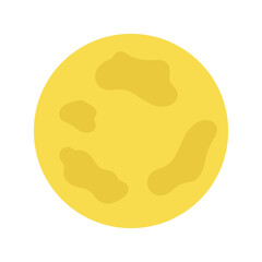 満月　イラスト