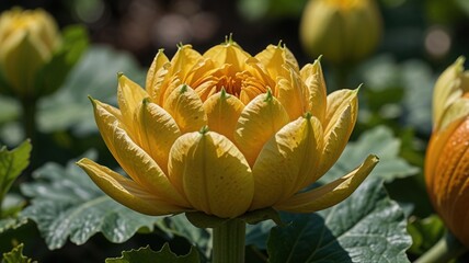 Blooming Yellow Flower