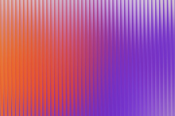 Vertical ribbed background with orange to purple gradient