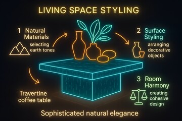 Sophisticated Natural Elegance with Minimalist Design and Organic Elements for Lifestyle Inspiration