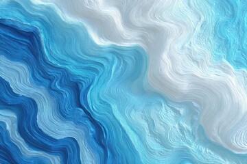 Abstract swirling blue and white pattern resembling water or stone