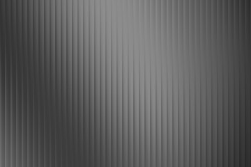 Fototapeta premium Abstract grayscale vertical ribbed pattern with soft lighting