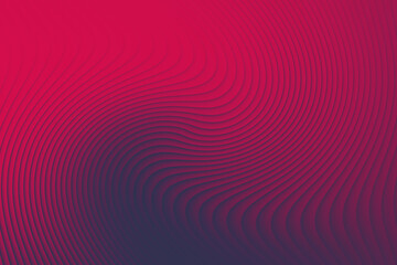 Abstract wavy lines background with pink and blue gradient