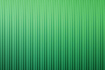 Obraz premium Vertical green ribbed textured background with gradient