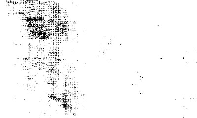 Abstract scratched dust texture with grunge black overlay background design   Vintage grunge overlay texture with dirty grain scratches and dust particles